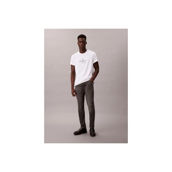 Calvin Klein Slim Tapered Παντελόνι Τζιν Ανδρικό (LV04RD702G ZY3)