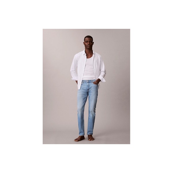 Calvin Klein Slim Tapered Παντελόνι Τζιν Ανδρικό (LV04RE780G 3N2)