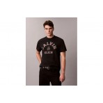 Calvin Klein Varsity Logo Graphic Ανδρικό Κοντομάνικο T-Shirt Μαύρο