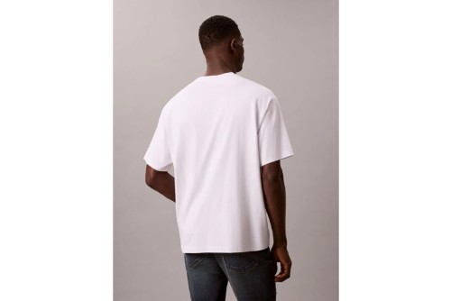 Calvin Klein Monologo Graphic Relaxed T-Shirt Ανδρικό (LV04RE815G YAF)