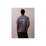 Calvin Klein Embroidered Logo T-Shirt Ανδρικό (LV04RE825G CKP)