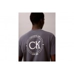 Calvin Klein Embroidered Logo T-Shirt Ανδρικό (LV04RE825G CKP)