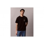 Calvin Klein Embroidered Logo T-Shirt Ανδρικό (LV04RE825G UB1)