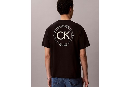Calvin Klein Embroidered Logo T-Shirt Ανδρικό (LV04RE825G UB1)