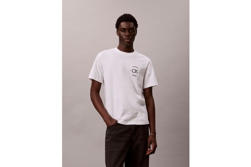 Calvin Klein Embroidered Logo T-Shirt Ανδρικό (LV04RE825G YAF)