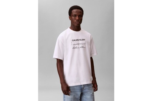 Calvin Klein Graphic Seasonal T-Shirt Ανδρικό (LV04RE827G YAF)