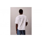 Calvin Klein Relaxed Script Logo T-Shirt Ανδρικό (LV04RE828G YAF)