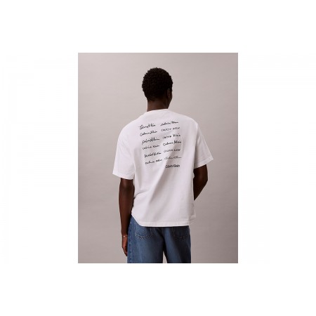 Calvin Klein Relaxed Script Logo T-Shirt Ανδρικό 