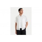 Calvin Klein Linen Classic Πουκάμισο Κοντομάνικο Ανδρικό (LV04RF120G YAA)