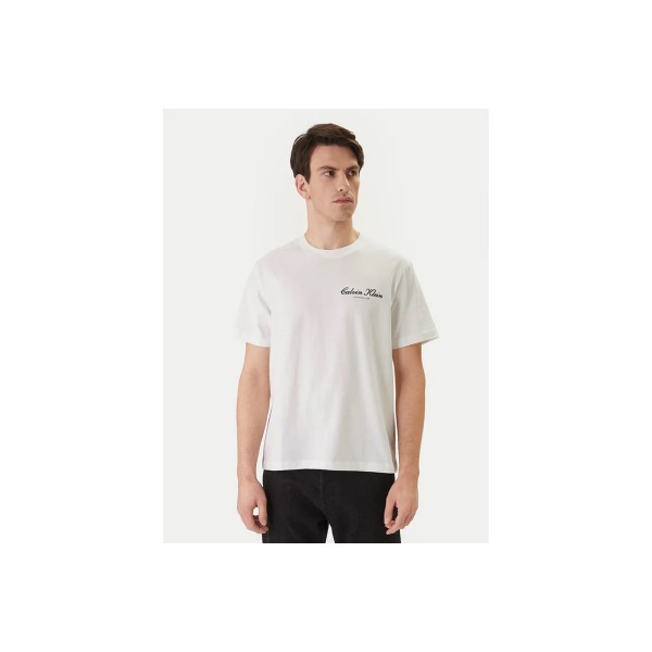 Calvin Klein Embroidered Logo T-Shirt Ανδρικό (LV04RF822G YAF)