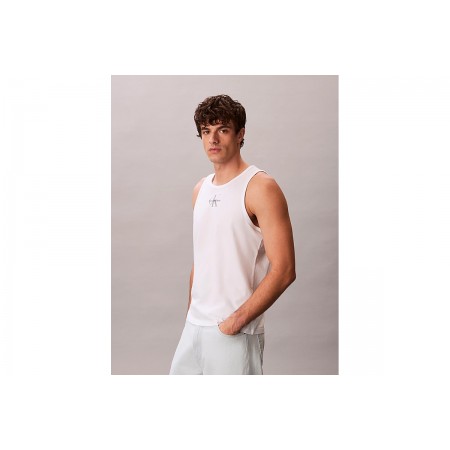 Calvin Klein Monogram Logo Μπλούζα Αμάνικη Ανδρική 