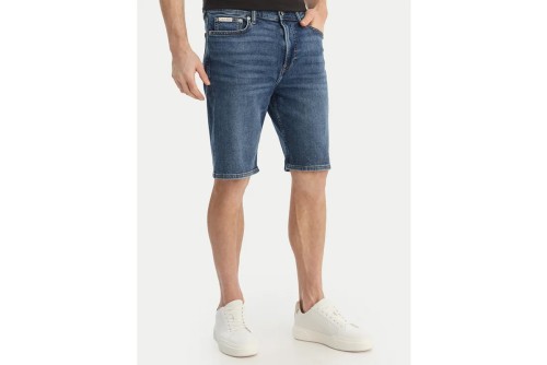 Calvin Klein Slim Denim Βερμούδα Τζιν Ανδρική (LV04RF922G ASA)