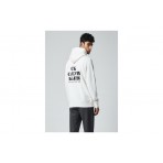 Calvin Klein Ανδρικό Φούτερ με Κουκούλα Εκρού
