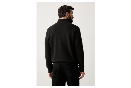 Calvin Klein Monologo Μπλούζα Με Φερμουάρ Ανδρική (LV04RG280G UB1)