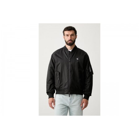 Calvin Klein Padded Nylon Μπουφάν Bomber Ανδρικό 