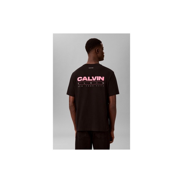 Calvin Klein Relaxed Back Logo T-Shirt Ανδρικό (LV04RG827G UB1)