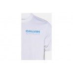 Calvin Klein Relaxed Back Logo Ανδρικό Κοντομάνικο T-Shirt Λευκό
