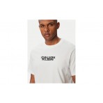 Calvin Klein Ανδρικό Κοντομάνικο T-Shirt Λευκό, Μαύρο