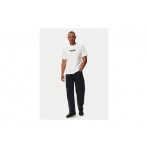 Calvin Klein Ανδρικό Κοντομάνικο T-Shirt Λευκό, Μαύρο