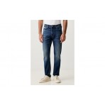 Calvin Klein Classic Taper Ανδρικό Παντελόνι Τζιν Μπλε