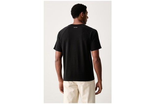 Calvin Klein Logo Tape T-Shirt Ανδρικό (LV04RH201G UB1)