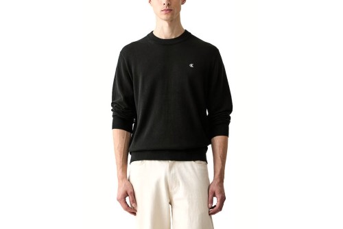 Calvin Klein Classic Cotton Monogram Πουλόβερ Ανδρικό (LV04RH325G UB1)