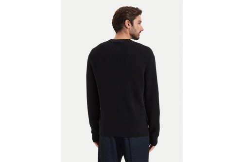 Calvin Klein Classic Cotton Waffle Knit Πουλόβερ Ανδρικό (LV04RH326G UB1)