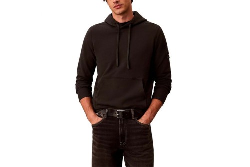 Calvin Klein Cotton Terry Badge Hoodie Ανδρικό (LV04RJ201G 8MN)