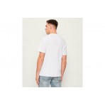 Calvin Klein Word Circle Graphic Ανδρικό Κοντομάνικο T-Shirt Λευκό