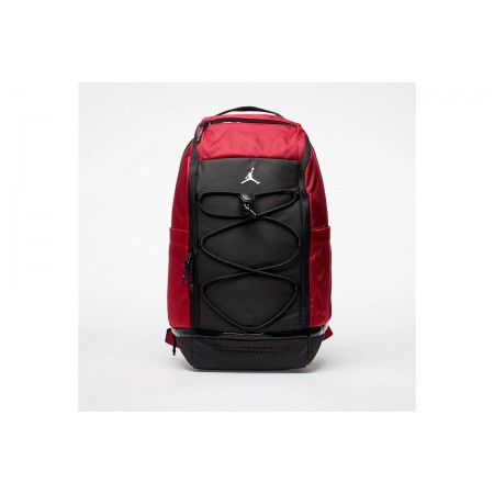 Jordan Sport Σάκος Πλάτης Μαύρος, Κόκκινος