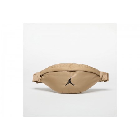 Jordan MVP Calligraphy Τσαντάκι Μέσης Κάμελ