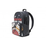 Jordan Borough Authentic Backpack Μαύρο, Λευκό, Κόκκινο, Πορτοκαλί 14L