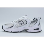 New Balance 530 Unisex Sneakers Λευκά, Ασημί, Μπλε Σκούρο
