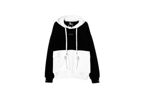Mwm Capsule Hoodie (MW061810384 BLACK-WHITE)