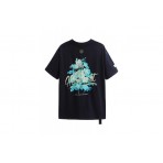 Mwm 4 Logo Floral T-Shirt (MW082020538 NAVY)