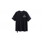 Mwm 4 Logo Floral T-Shirt (MW082020538 NAVY)