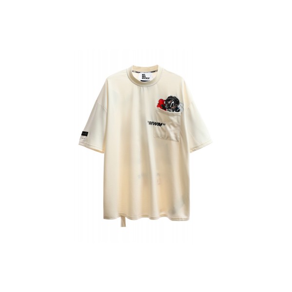 Mwm Vanguards Dog Pocket T-Shirt (MW082020616 BEIGE)
