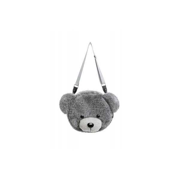 Mwm Mike Teddy Τσάντα Ωμου Fashion 42Cm (MW083230774 GREY)