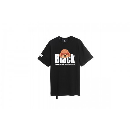 MWM Mike Teddy Unisex Κοντομάνικο T-Shirt Μαύρο