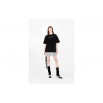 Mwm Cords Back Circle Logo Patch Regular Fit T-Shirt (MW092020358 BLACK)