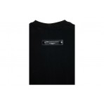 Mwm Deconstructed Zip Detail Regular Fit T-Shirt (MW092020376 BLACK)