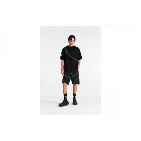 Mwm Deconstructed Zip Detail Regular Fit T-Shirt 