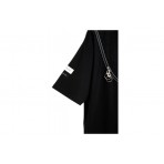 Mwm Deconstructed Zip Detail Regular Fit T-Shirt (MW092020376 BLACK)
