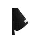 Mwm Square Pattern Soft Fabric T-Shirt (MW092020402 BLACK)