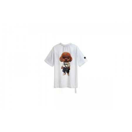 Mwm Teddy Bear Sweatwear Dog Print Regular Fit T-Shirt 