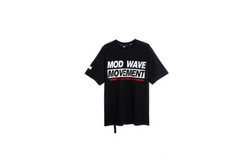 Mwm Teddy Bear Sweatwear Dog Print Regular Fit T-Shirt (MW092020456 BLACK)