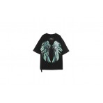 Mwm Jt Wings Sequin Wings Oversized T-Shirt (MW092030216 BLACK)