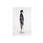 Mwm Silk Zip Front Σορτς Αθλητικό (MW092040390 NAVY)