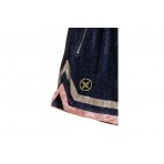 Mwm Silk Zip Front Σορτς Αθλητικό (MW092040390 NAVY)