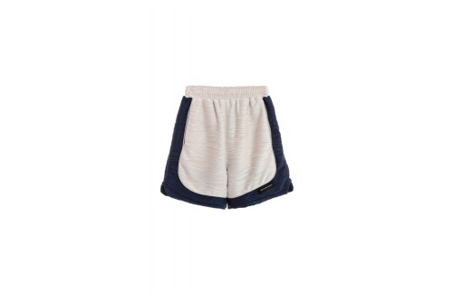 Mwm Two-Bone Pleated Texture Σορτς Αθλητικό (MW092040407 ECRU)